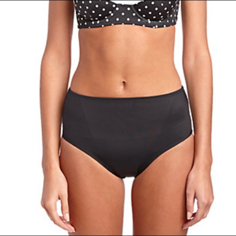 Spanx Black Shaping Swimsuit Bottom